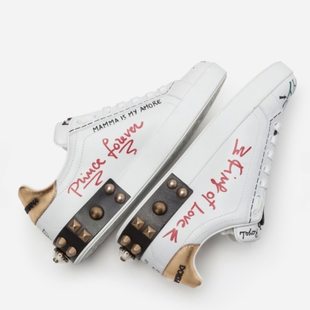 ⚡️SOLD! Dolce & Gabbana Men's Portofino Sneakers - Picture 4 of 8